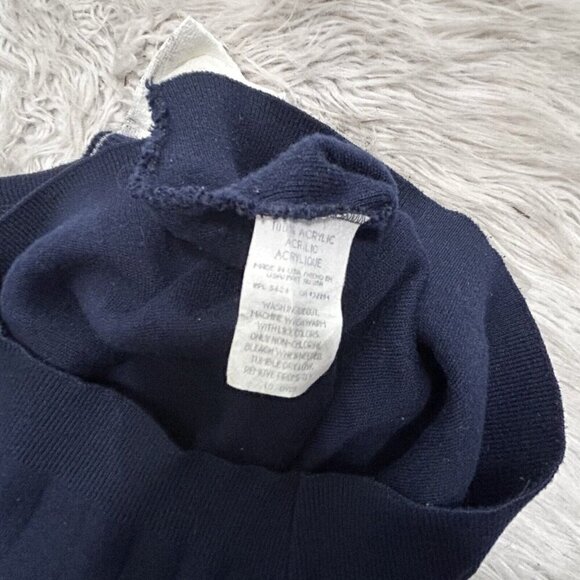 Pinnacle Golf Sweater Vest Mens Large Black Gray Golf Club Logo V Neck Pullover - Picture 9 of 10